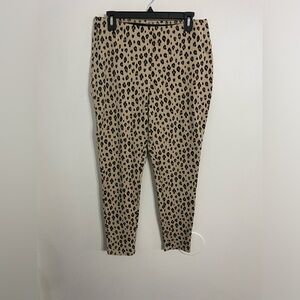 Chico’s size 2 leopard print leggings New without tags